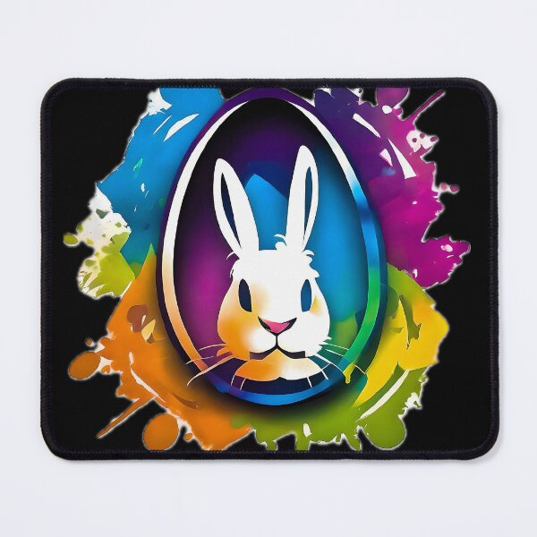 Item preview, Colourful Easter Bunny designed and sold by Zenvo.