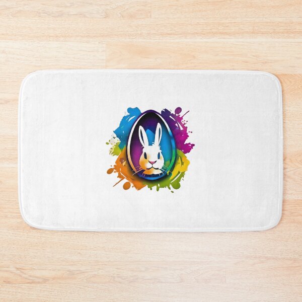 Item preview, Colourful Easter Bunny designed and sold by Zenvo.