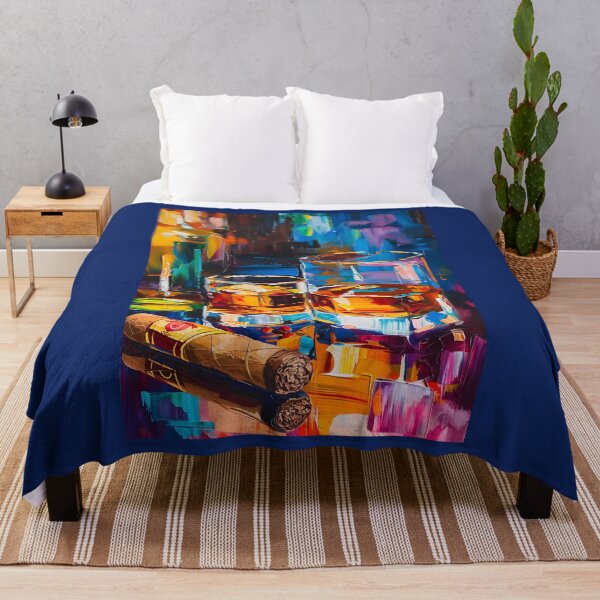 Item preview, Colorful Convergence- Exploring Cubism, Fauvism, and Impressionism in Whiskey and Cigar designed and sold by OlfactoART Studio.
