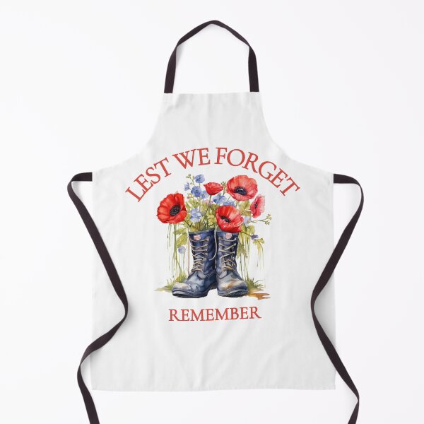 Item preview, Rememberance Day, Memorial Day Design, Watercolor Military boots, Red Poppies, Lest We Forget designed and sold by MerchSearchCO.