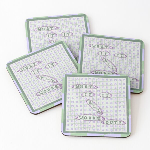 Item preview, WHAT IF IT ALL WORKS OUT? designed and sold by Julia Santos.