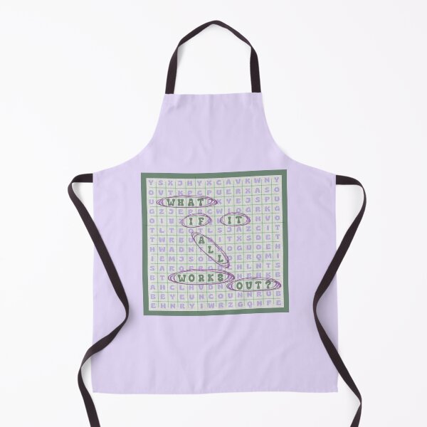 Item preview, WHAT IF IT ALL WORKS OUT? designed and sold by Julia Santos.