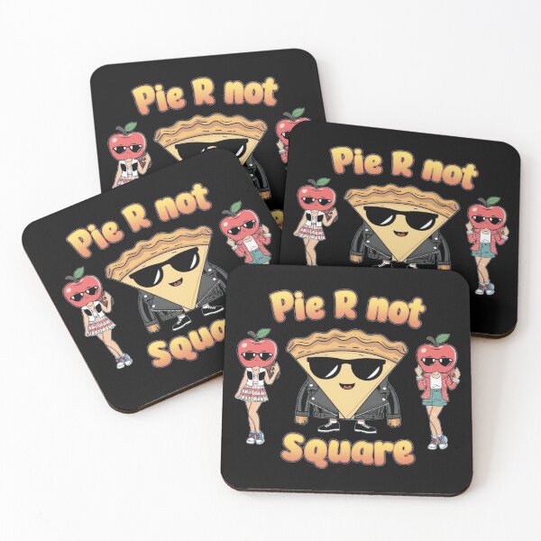 Item preview, Pie R Not Square - Kawaii Apple Pie designed and sold by Kashear.