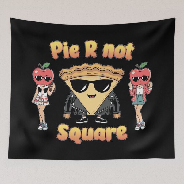 Item preview, Pie R Not Square - Kawaii Apple Pie designed and sold by Kashear.