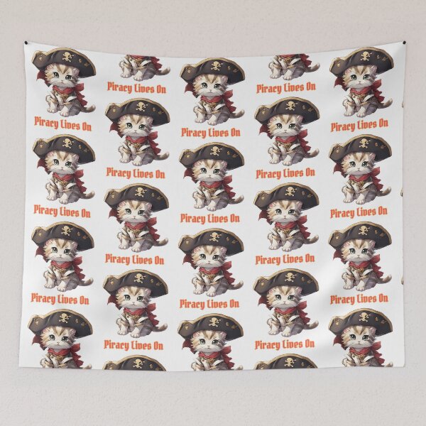 Item preview, Piracy Lives On designed and sold by snowskin.