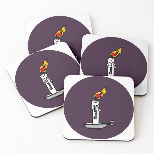 Item preview, Pixelated Candle Icon designed and sold by Studio Sonder.