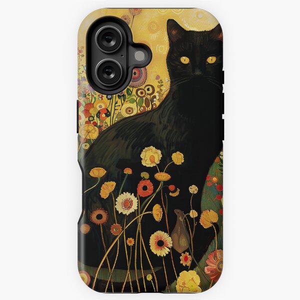 Aperçu de l'œuvre Chat noir de Gustav Klimt créée et vendue par Felipe Hora.