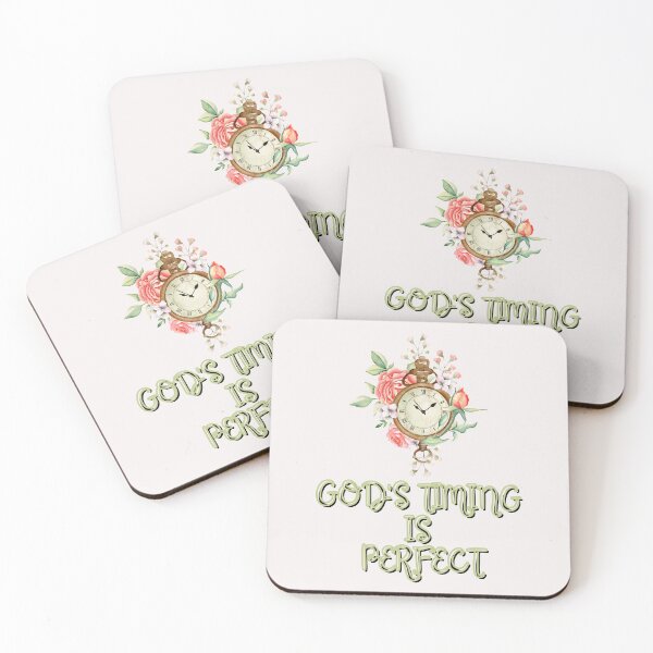 Item preview, God's timing is perfect,God's clock never goes forward or behind. designed and sold by Virtuousvogue.