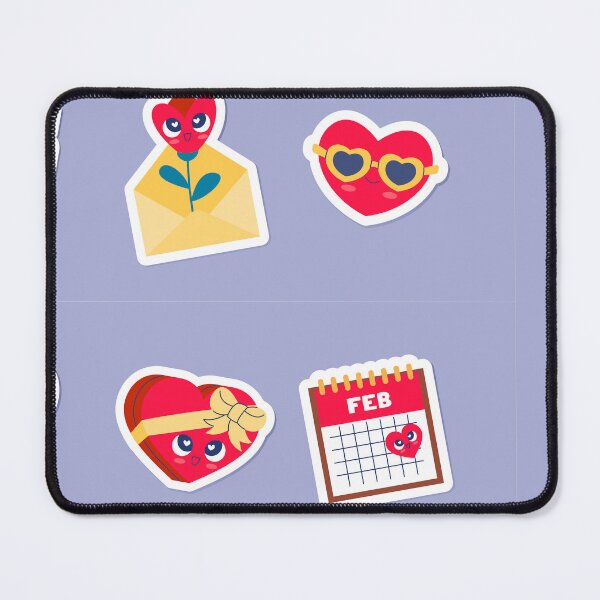 Item preview, Love Notes: Flat Valentine's Day Stickers Collection designed and sold by hjian8219.