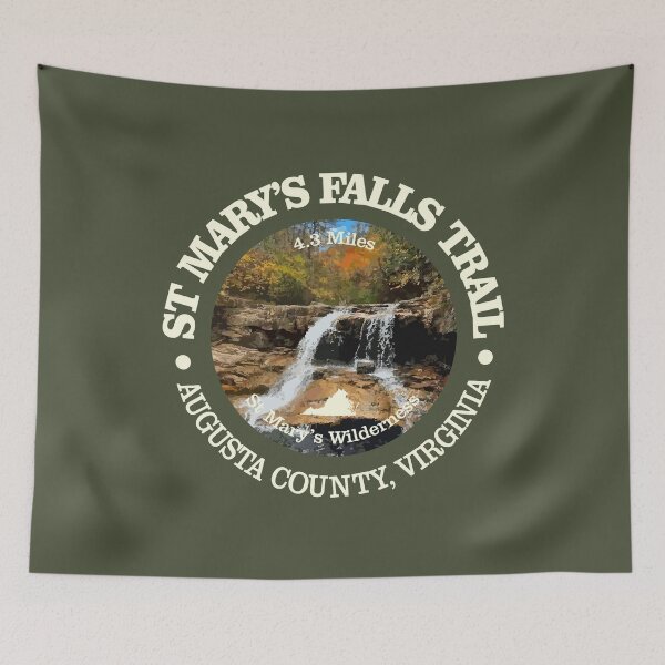 Item preview, St Mary's Falls Trail (rd) designed and sold by curranmorgan.