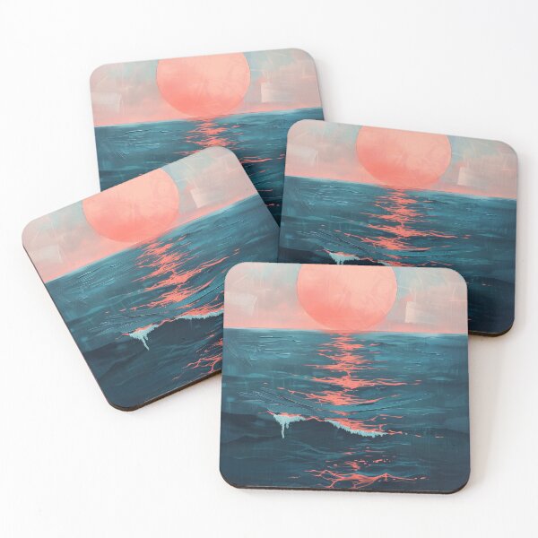 Item preview, Crimson Sun Seascape designed and sold by era51studio.