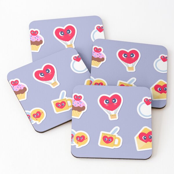 Item preview, Sweetheart Expressions: Flat Valentine's Day Stickers Collection designed and sold by hjian8219.