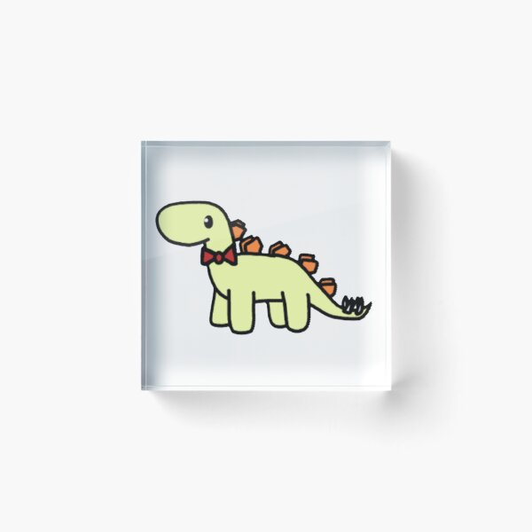 Item preview, Stegosaurus in Bow Tie designed and sold by Lydia Conder.
