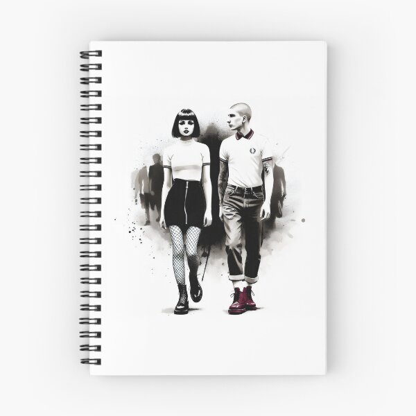 Item preview, Walking Ska Skinhead Couple  designed and sold by fatbanana.