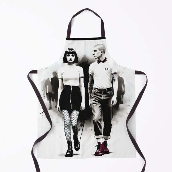 Item preview, Walking Ska Skinhead Couple  designed and sold by fatbanana.
