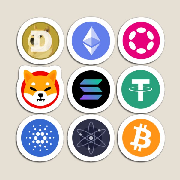 Item preview, Crypto currencies mini sticker pack designed and sold by Inidewini.