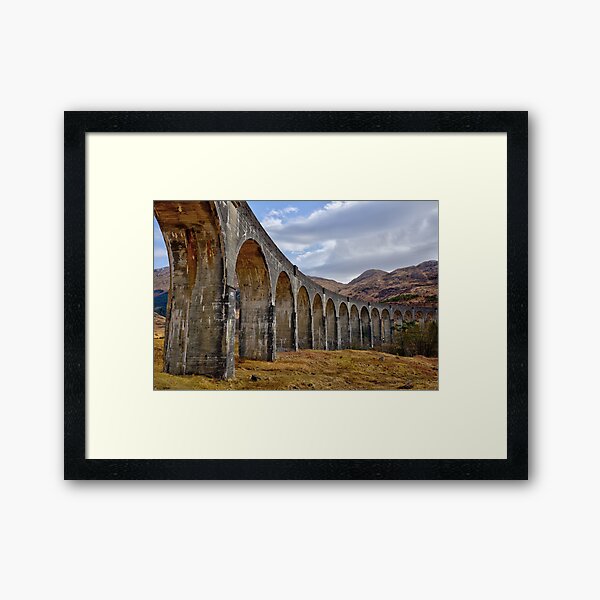 Glenfinnan Viaduct, Scotland Framed Art Print