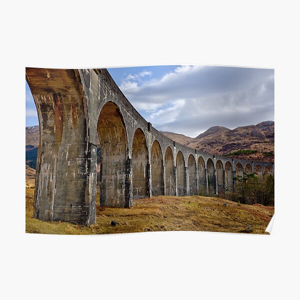 Glenfinnan Viaduct, Scotland Poster