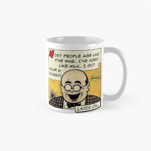 Artikelvorschau, Ich bin wie Milch gealtert! Alternder Humor entworfen und verkauft von SSustainable.