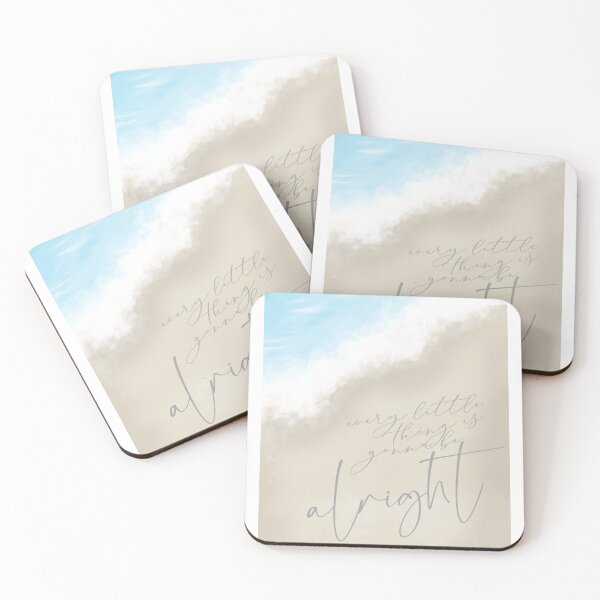 Item preview, every little thing is gonna be alright - bob marley quote designed and sold by ValerieJonneArt.