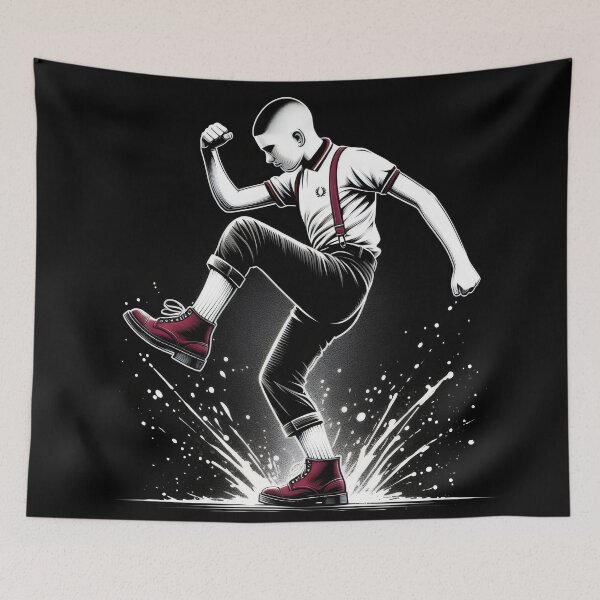 Item preview, Dancing Skinhead Ska boy designed and sold by fatbanana.