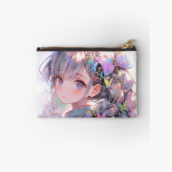 Item preview, Pastel Butterfly Twintail Anime Girl designed and sold by bubblegoth.