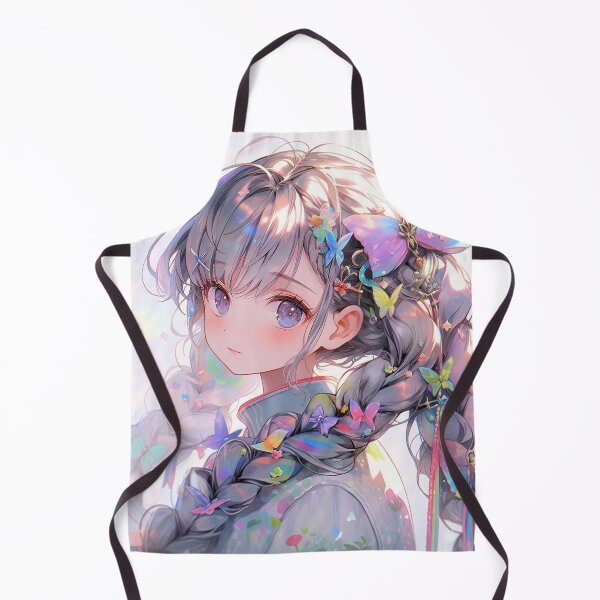 Item preview, Pastel Butterfly Twintail Anime Girl designed and sold by bubblegoth.