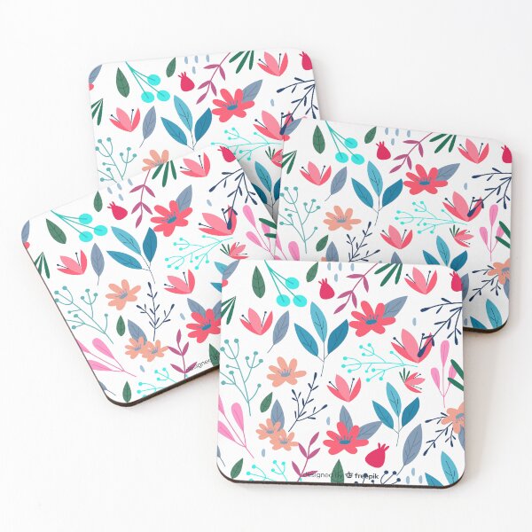Item preview, Whimsical Blooms: Hand-Drawn Colorful Floral Background designed and sold by hjian8219.