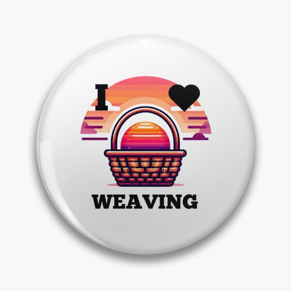 Item preview, I love weaving designed and sold by creativechaster.