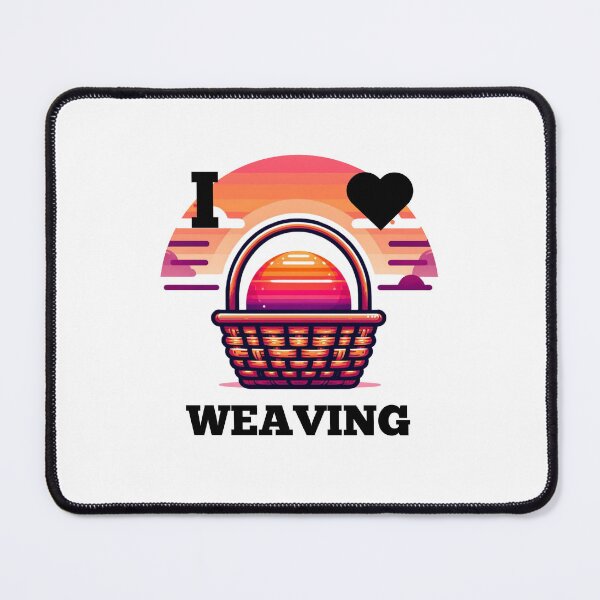 Item preview, I love weaving designed and sold by creativechaster.