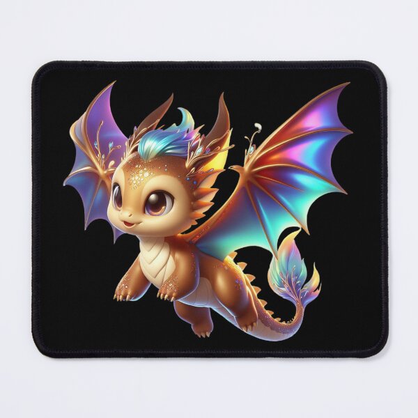 Item preview, Cute Brown Chibi Dragon designed and sold by CHIBI_POPZ.