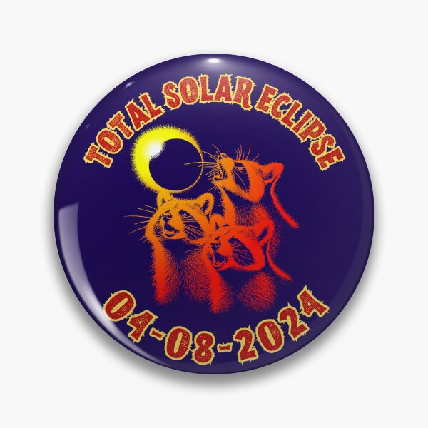 Artikelvorschau, Total Solar Eclipse Raccoons entworfen und verkauft von WoodburyLake.