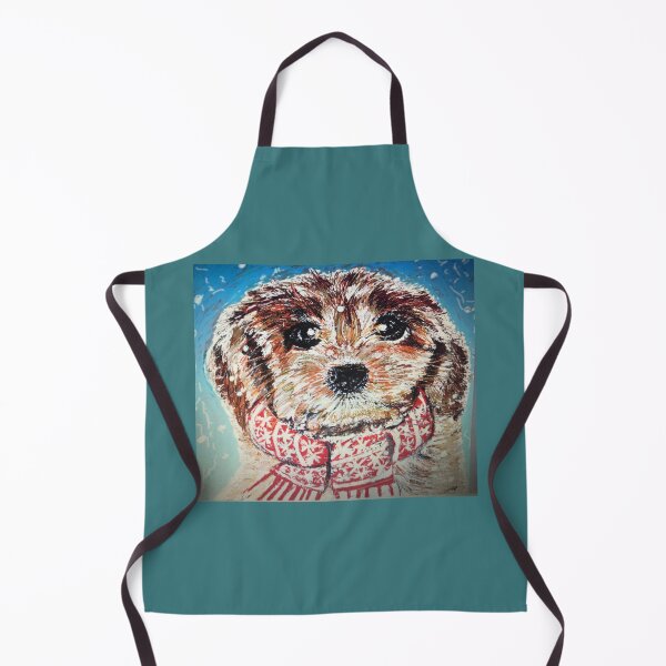 Item preview, Xmas dog in snow designed and sold by PassionArt69.