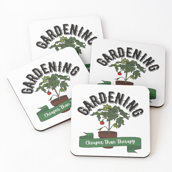 Item preview, Gardening, Cheaper Than Therapy designed and sold by Lampblack and Bone.