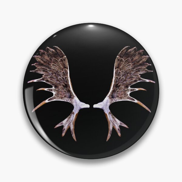 Item preview, double antler double eagle designed and sold by schmerkers.