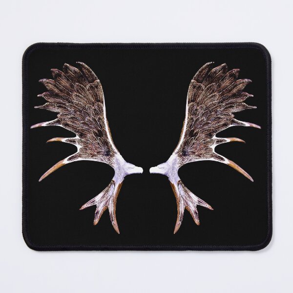 Item preview, double antler double eagle designed and sold by schmerkers.