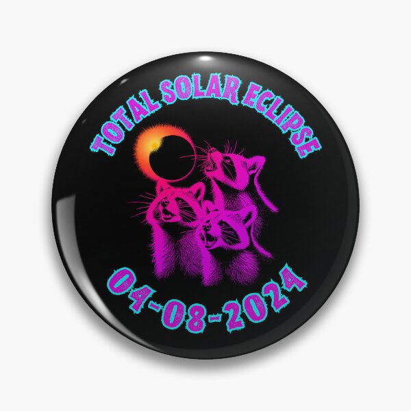 Artikelvorschau, Total Solar Eclipse Raccoons entworfen und verkauft von WoodburyLake.