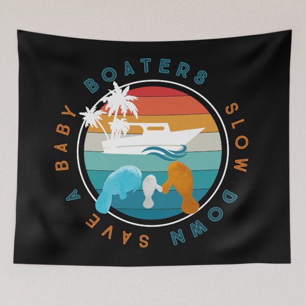 Item preview, Boaters slow down, save a baby Manatee  designed and sold by TheBruce77.