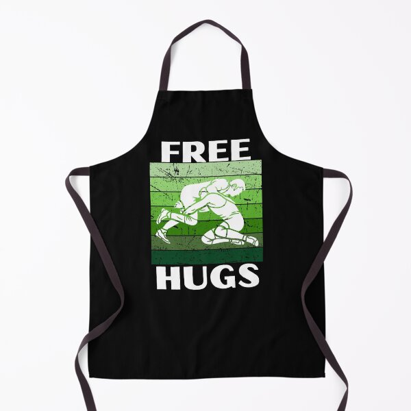 Item preview, Funny Wrestling Free Hugs Wrestle Humor Sports Wrestler designed and sold by MagicSD Designs.