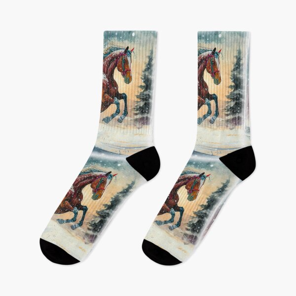 Item preview, Horse in the Snow designed and sold by Web Natural Designs.