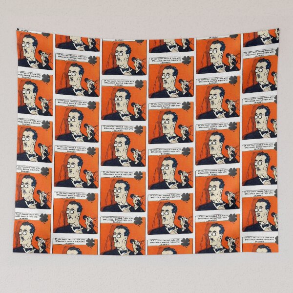 Item preview, If You Can't Dazzle Them With Brilliance, Baffle Them With Blarney! - Office Humor designed and sold by SSustainable.