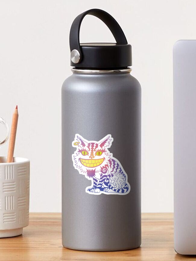 Thumbnail 1 of 3, Sticker, Cheezy Kitty - Now You Don't designed and sold by FBWashington.