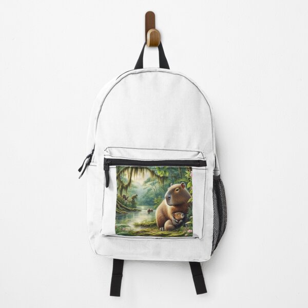 Item preview, Capybara Mom & Baby1 designed and sold by Capybara Art Lover.
