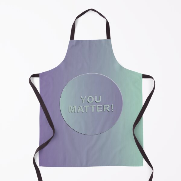 Item preview, You Matter! | Embossed Design | Purple Gradient designed and sold by WarmlyArts.