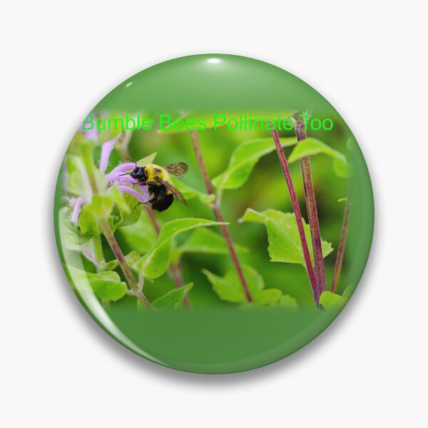 Item preview, Bumble Bees Pollinate Too designed and sold by Web Natural Designs.