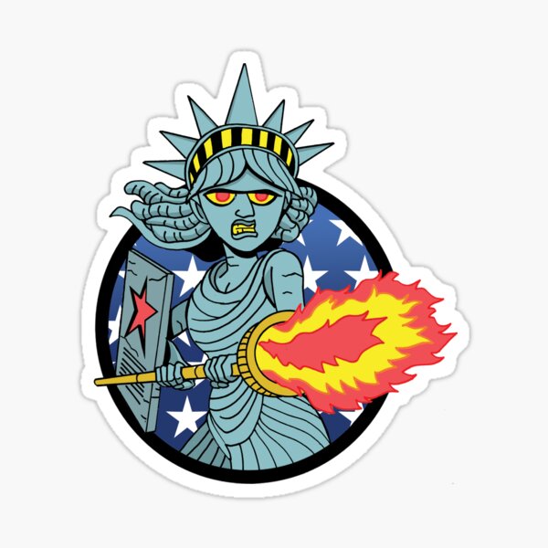 Liberty Rage - The Last Straw Sticker