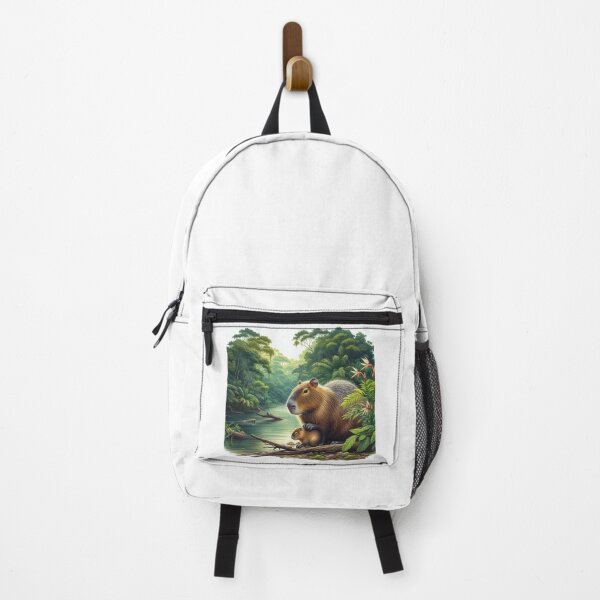 Item preview, Capybara Mom & Baby6 designed and sold by Capybara Art Lover.