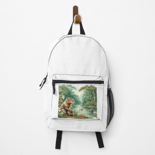 Item preview, Capybara Mom & Baby8 designed and sold by Capybara Art Lover.