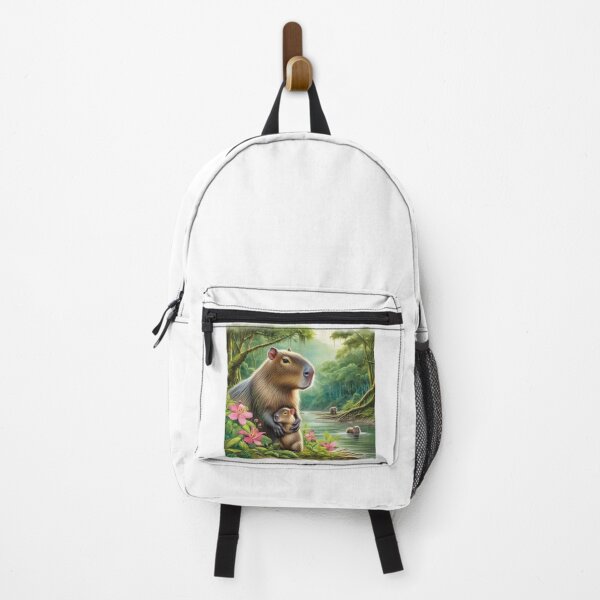 Item preview, Capybara Mom & Baby9 designed and sold by Capybara Art Lover.