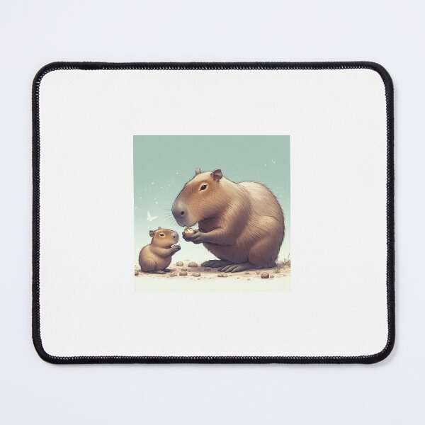 Item preview, Capybara Mom & Baby10 designed and sold by Capybara Art Lover.
